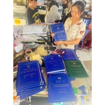 Mẫu bài mạ nhũ vàng chuẩn 2025 của các trường được gia công tại công ty in ấn Minh Ngọc