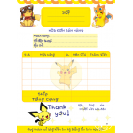 Mẫu hóa đơn bán lẻ dễ thương theo yêu cầu 