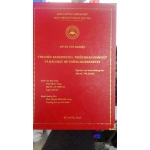 GIA CÔNG MẪU BÌA NHŨ MẠ VÀNG CHO BẰNG TỐT NGHIỆP NGÀNH AN TOÀN THÔNG TIN 