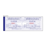 In Vé Giữ Xe Máy In Số Nhảy Giá Rẻ