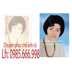 Phục chế ảnh cũ - ảnh thờ tại Thủ Đức 2