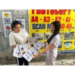 In giấy khen thưởng chèn hình tại Thủ Đức 