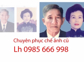 KHÔI PHỤC ẢNH CŨ – GIỮ TRỌN KỶ NIỆM THEO THỜI GIAN