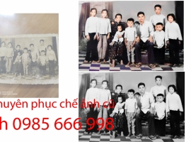 Phục chế ảnh cũ làm ảnh thờ chuyên nghiệp tại thủ đức 