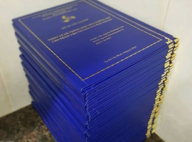 GIA CÔNG BÌA MẠ NHŨ VÀNG – ĐẠI HỌC BÁCH KHOA