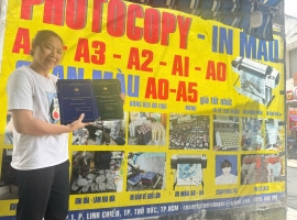 Dịch Vụ Photocopy & Làm Bìa Nhũ Vàng Trọn Gói Cho Sinh Viên Năm Cuối