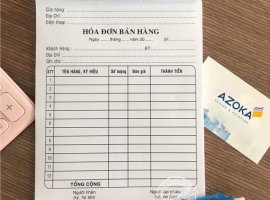 Mẫu hóa đơn bán lẻ 1 liên 