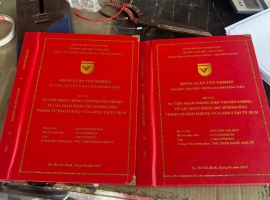 chuyên làm bài mạ nhũ vàng cho sinh viên năm cuối