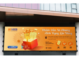 In bạt – băng rôn quảng cáo ngân hàng 
