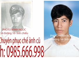 HỤC HỒI ẢNH CŨ – LÀM MỚI ẢNH THỜ SẮC NÉT, GIỮ TRỌN KỶ NIỆM