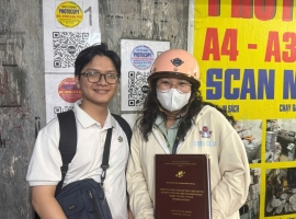 Bìa Mạ Nhũ Vàng Khóa Luận Sinh Viên 