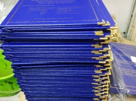 Đóng Bìa Mạ Vàng Luận Văn Chuẩn Trường Tại Thủ Đức