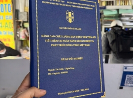 Bìa Mạ Nhũ Vàng Đề Án Tốt Nghiệp  