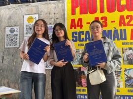 Bìa Mạ Nhũ Vàng Đề Án Tốt Nghiệp  