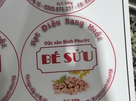 In bế tem nhãn thực phẩm 