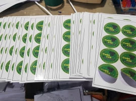 In bế tem nhãn tròn cao cấp 