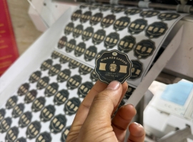 In bế tem nhãn tròn giá rẻ