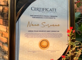 Khung giấy chứng nhận sỉ & lẻ