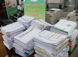 In Sơ đồ nhà đất khổ lớn 