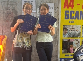 Bìa Mạ Nhũ Vàng Khóa Luận Sinh Viên Lấy Liền