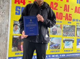 Bìa Mạ Nhũ Vàng Khóa Luận Tốt Nghiệp Đại Học Ngành Tài Chính Ngân Hàng