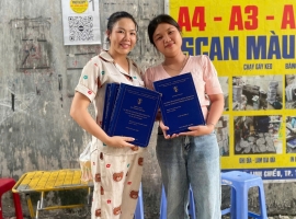 Bìa Mạ Nhũ Vàng Khóa Luận Tốt Nghiệp Đại Học Ngành Quản Trị Kinh Doanh