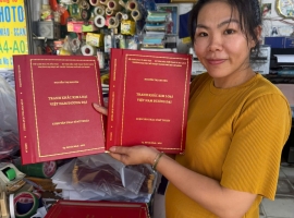 Mẫu bìa của thạc sỹ và phó giáo sư chuẩn nhất