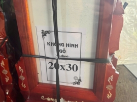 Khung hình thờ - gỗ nguyên khối - giá từ 120.000₫ trở xuống