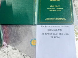 Đóng Bìa Mạ Vàng Luận Văn – Đồ Án Tốt Nghiệp Giá Tốt Cho Sinh Viên Thủ Đức -  Đại học Công nghệ Thông tin (UIT)