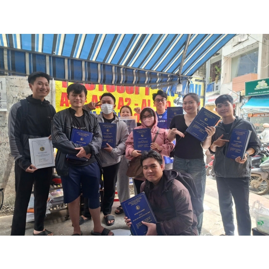 Bìa Mạ Nhũ Vàng Mới Nhất Cho Luận Văn, Kỷ Yếu