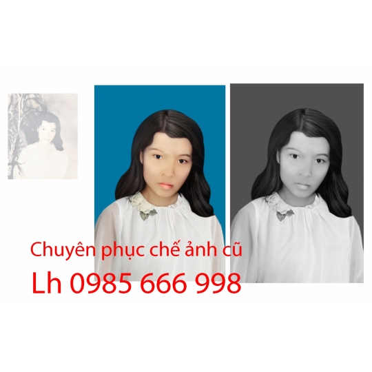 Phục chế ảnh cũ làm ảnh thờ chuyên nghiệp tại thủ đức 