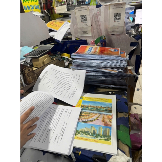 In sách - đóng loxo xoắn ốc bền nhanh lấy liền gia tốt