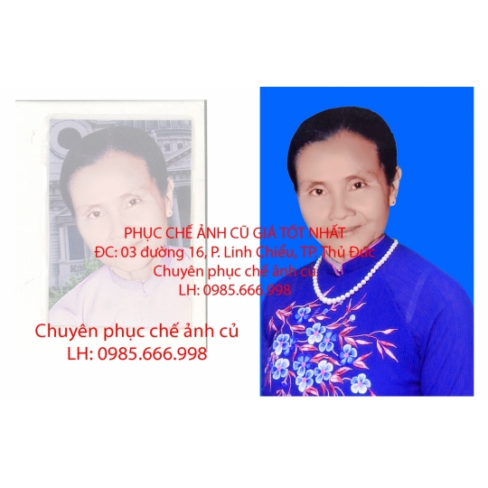 PHỤC CHẾ ẢNH THỜ – GIỮ TRỌN SỰ TRANG NGHIÊM