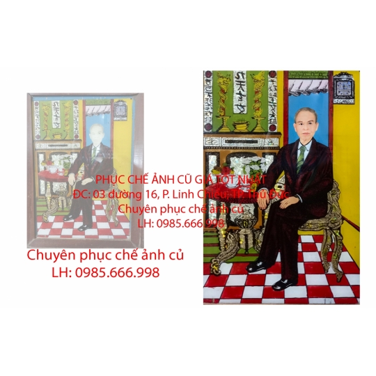 PHỤC CHẾ ẢNH CŨ BỊ MỜ, RÁCH – LÀM LẠI ẢNH THỜ RÕ NÉT CHỈ SAU 24H