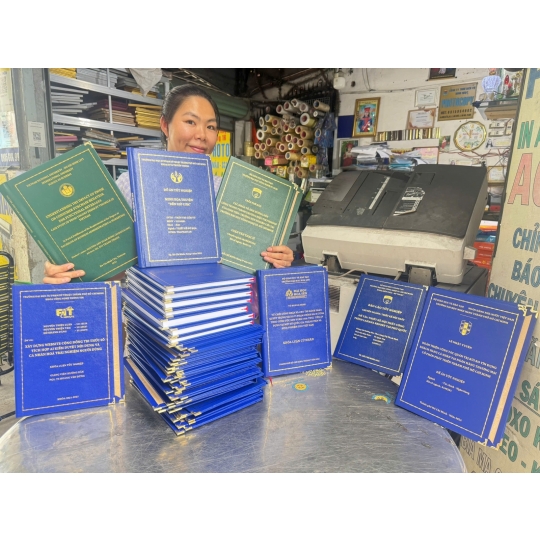 GIA CÔNG BÌA MẠ NHŨ VÀNG – ĐẠI HỌC BÁCH KHOA