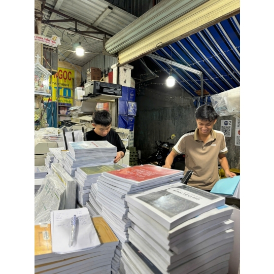 đơn hàng photocopy gấp trong nngày