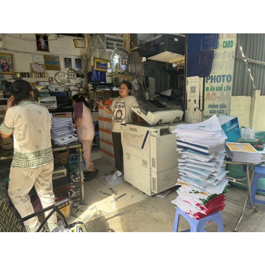 PHOTOCOPY – IN SÁCH – GIA CÔNG THÀNH PHẨM