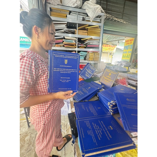 GIA CÔNG BÌA MẠ NHŨ VÀNG CHUẨN TP.HCM