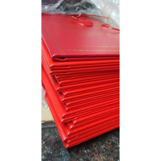 bìa mạ nhũ vàng ace dịch vụ gửi 3 ngày lấy và lấy liền đã xong