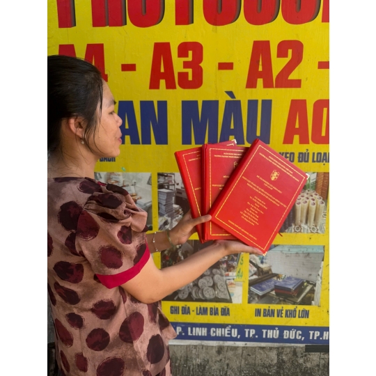 Bìa Mạ Nhũ Vàng Đề Án Tốt Nghiệp  