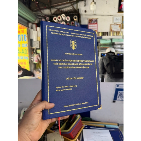 Bìa Mạ Nhũ Vàng Luận Văn Tốt Nghiệp 
