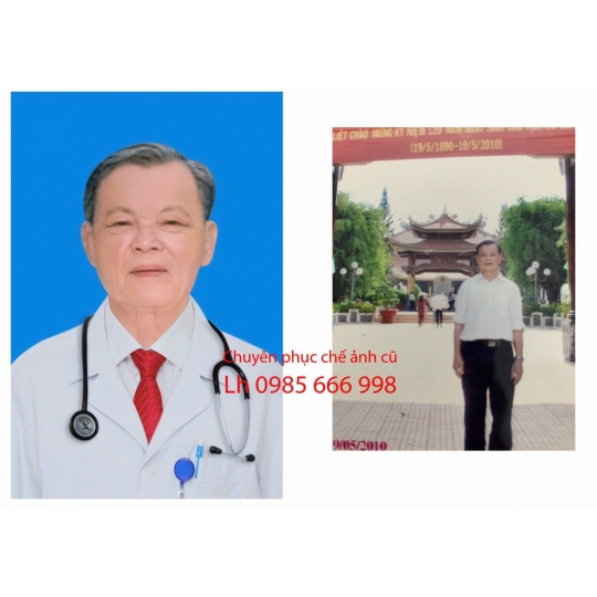 Phục chế ảnh cũ - ảnh thờ 4