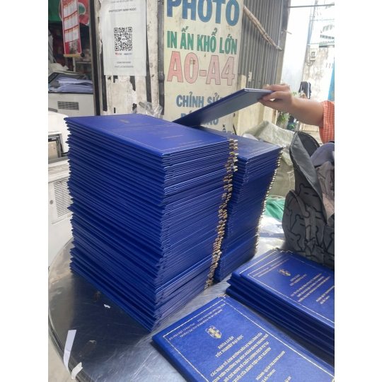 Bìa Mạ Nhũ Vàng Khóa Luận Tốt Nghiệp Đại Học Ngành Tài Chính Ngân Hàng