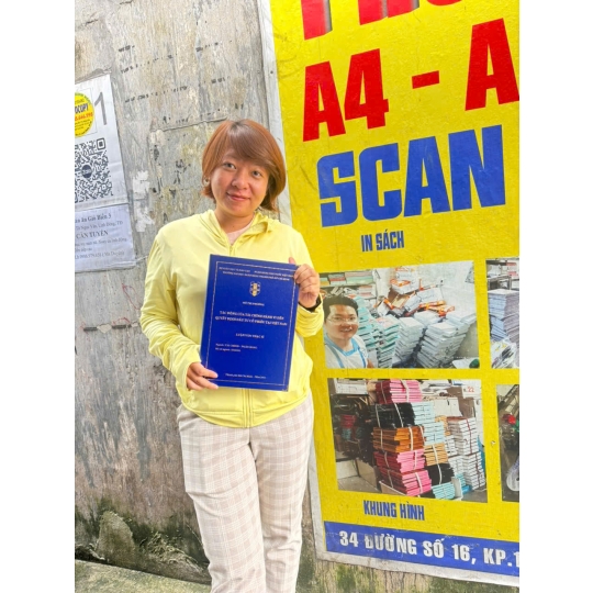 In Bìa Mạ Vàng Giá Rẻ Cho Sinh Viên Tại Thủ Đức - Trường Đại học Khoa học Xã hội và Nhân văn (USSH)