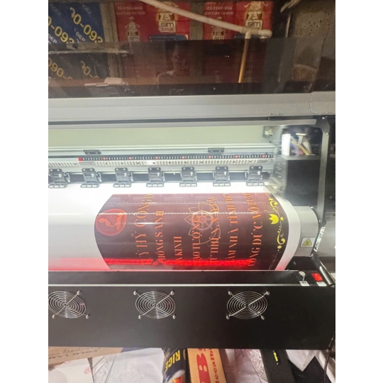 In bạt container xanh nhanh