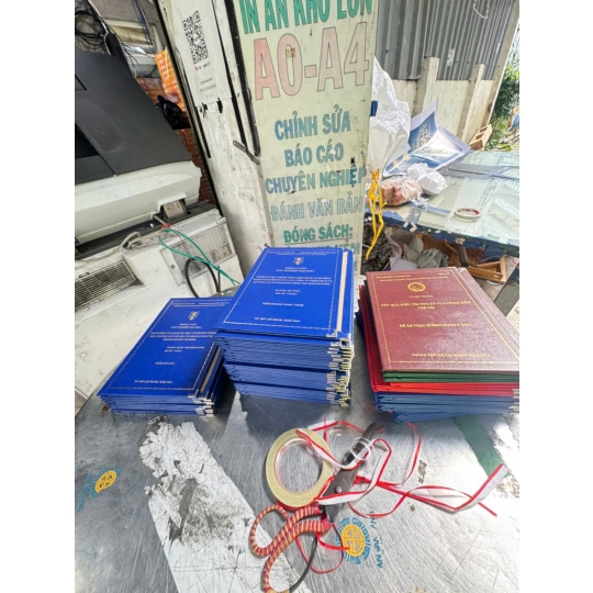 Đóng bìa mạ vàng tiết kiệm chi phí