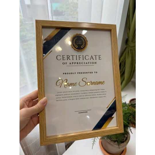 Khung Bằng Khen Cao Cấp – Tôn Vinh Thành Tích & Giá Trị Danh Dự