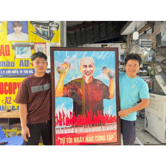 Dịch Vụ Làm Khung Ảnh Lớn Treo Tường Tại Thủ Đức 