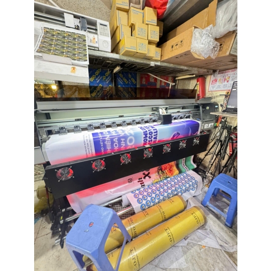 In bạt Hiflex khai trương chuyên nghiệp, gia công chuẩn, màu sắc nổi bật