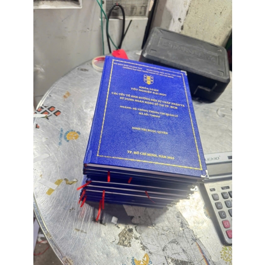 Nhận Đóng Bìa Mạ Vàng Khóa Luận – Luận Văn Sinh Viên Giá Tốt Tại Thủ Đức - Trường Đại học Ngân hàng TP.HCM